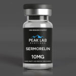 Sermorelin peptide research-grade vial from USA peptide supplier