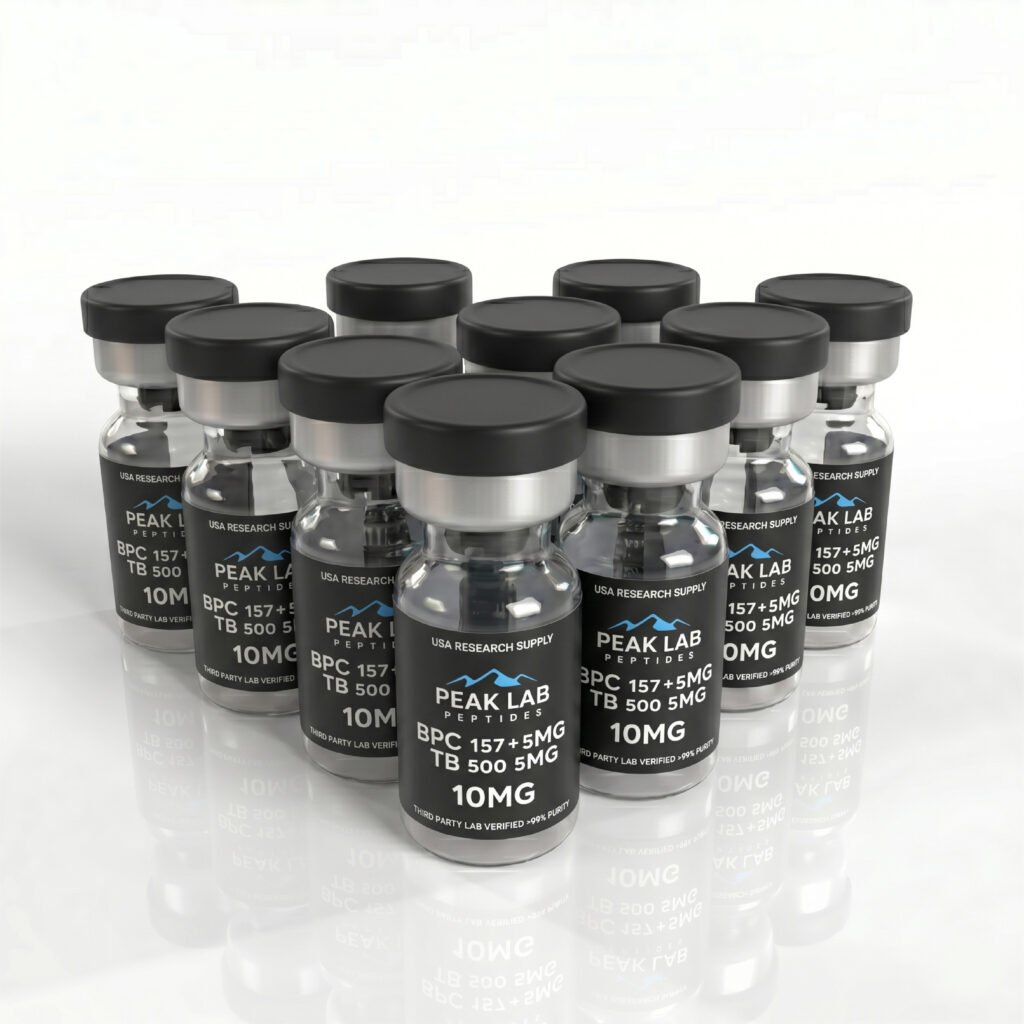BPC-157, TB-500 - "Wolverine Stack” 10 vial kit
