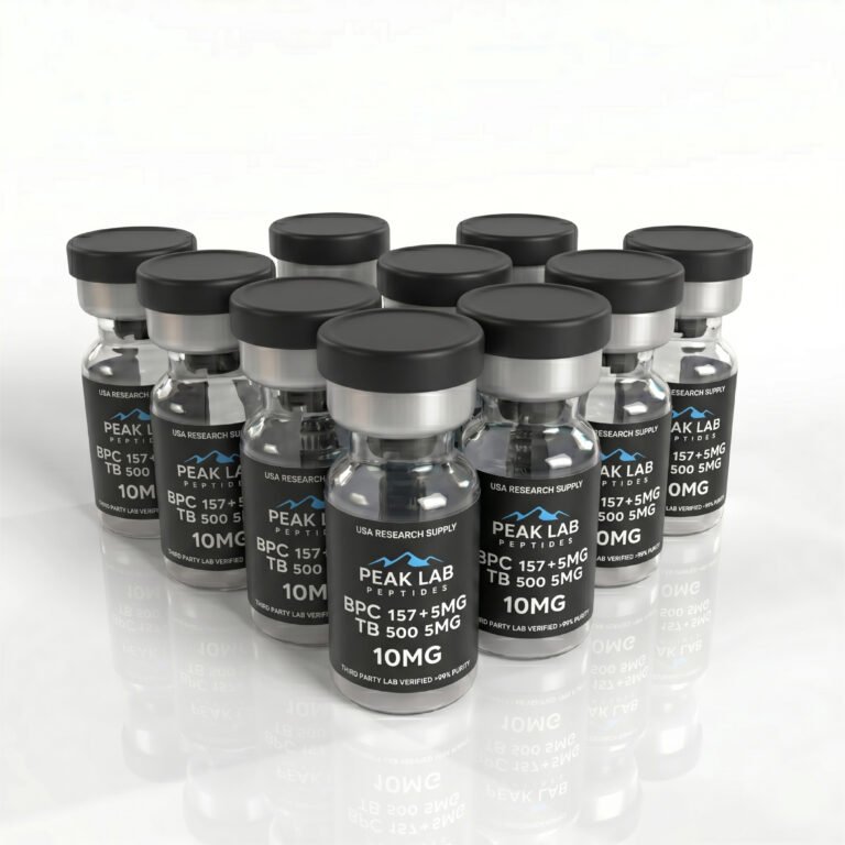 BPC-157, TB-500 - "Wolverine Stack” 10 vial kit