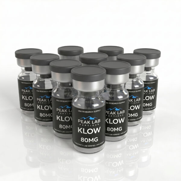 KLOW Blend 80mg - GHK-Cu, TB-500, BPC-157, KPV 10 vial kit