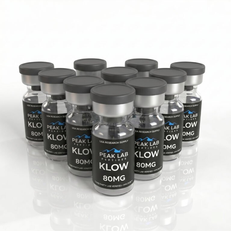 KLOW Blend 80mg - GHK-Cu, TB-500, BPC-157, KPV 10 vial kit